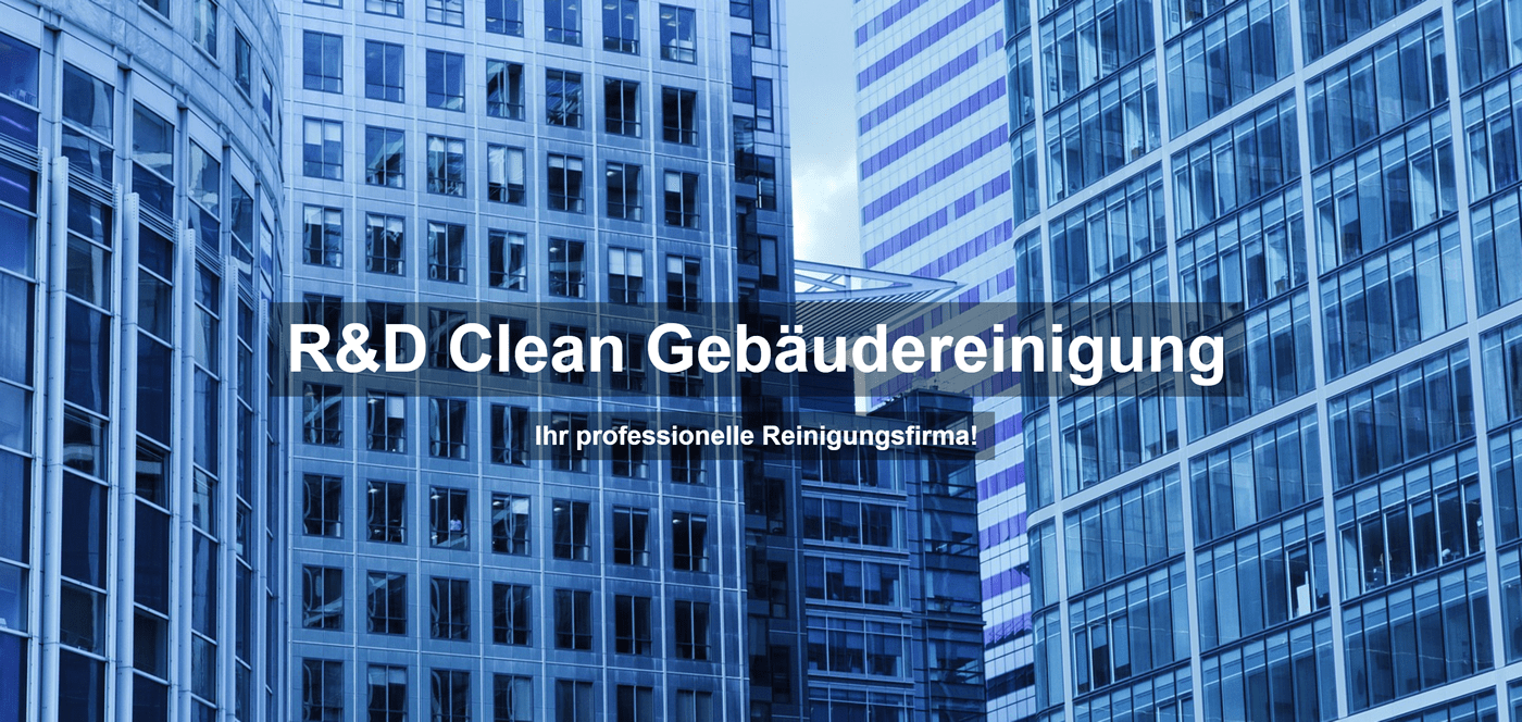 Gebäudereinigung Rüsselsheim (Main) - ↗️Braun R&D-Clean: ✔️Reinigungsfirma, Polsterreinigung
